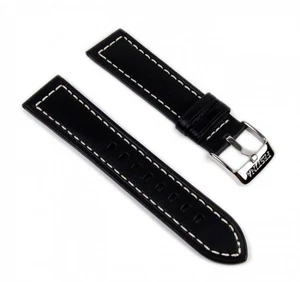 Festina Uhrenarmband | Leder schwarz 22mm F16285 F16286 F16290 - Bild 1 von 2