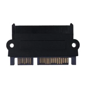 5Gbps SFF 8482 SAS to SATA 180 Degree Angle Adapter Converter Straight Head - Photo 1/3