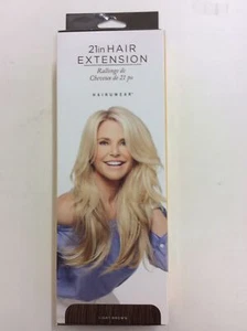 21 Inch Hair Extentions Christie Brinkley Light Brown Synthetic - Picture 1 of 3