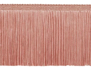 Chainette Fringe Trim 4 inch, Style# CF04, Color# 07 - Rose Pink [5 Yards] - Picture 1 of 1