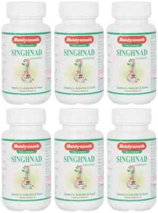 6 x Baidyanath Singhnad Guggulu 80 Tablets Herbal Ayurvedic | FREE SHIPPING - Picture 1 of 4