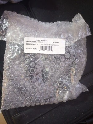 Plantronics Audio 610 Headset Plus USB Stick 2 Piece Bundle 76805-04 Black New - Image 1 of 2