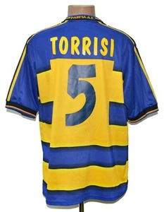 CAMISETA DE FUTBOL LOCAL PARMA EDICIÓN PARTIDO 2002/2003 XL #5 TORRISI - Imagen 1 de 10