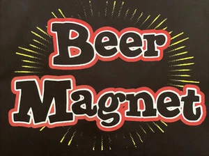 NEW ‘ Beer Magnet ’ Apron Made in USA Chef Funny Father’s Day Gift Birthday - Picture 1 of 15
