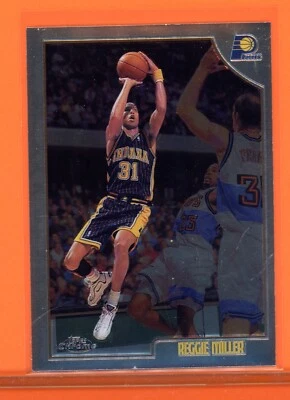 🏀 1998-99 Topps Chrome #158 REGGIE MILLER HOF LOOKY INDIANA PACERS/ UCLA 🔥 📈 - Image 1 of 2