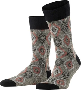 Calcetines negros FALKE Ikat Spell para hombre - Imagen 1 de 6