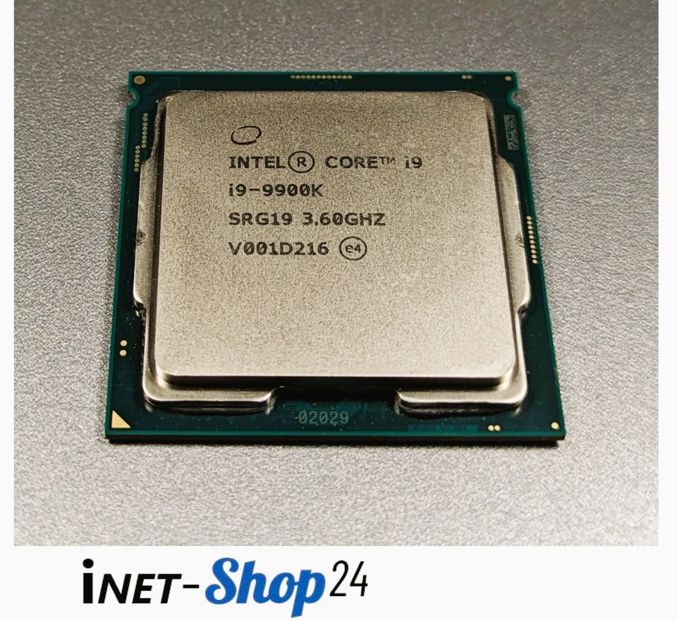Intel Core i9-9900K CPU - 3.6GHz - Socket 1151 - Coffee Lake-S SRG19 - Image 1 of 1