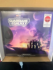 Guardians Of The Galaxy- Volume 3- Target Purple/Blue Colored Vinyl 2-LP+Poster. - Picture 1 of 2