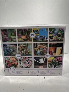 NEW Cardinal Variety 12-PACK Jigsaw Puzzle 🧩Set 150, 300 & 500 Pieces - Picture 1 of 5