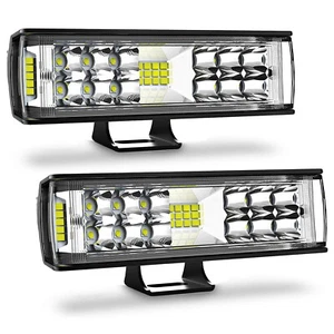 7 inch Led Pods Light Bar Truck ATV Boat Motorcycle Headlight Bar Lighting Kit - Picture 1 of 10