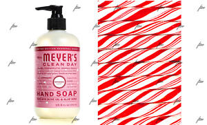 MRS. MEYER'S PEPPERMINT SOAP LIQUID HAND SOAP HOLIDAY * RARE & LIMITED * 12.5 oz