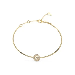 GUESS Armband 4G Crush Charm Gold Damen Schmuck Armreif vergoldet Geschenk - Bild 1 von 3