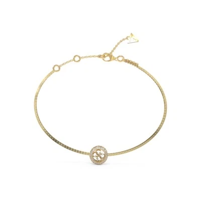 GUESS Armband 4G Crush Charm Gold Damen Schmuck Armreif vergoldet Geschenk - Bild 1 von 3