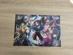 Tanjiro Nezuko | Demon Slayer Anime | Scroll Poster Decor HD | 11.5" x 16.5" - Picture 1 of 1