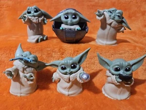 Star Wars: GROGU - The Child - Baby Yoda - The Mandalorian - Lot of 6 - New!!! - Picture 1 of 7