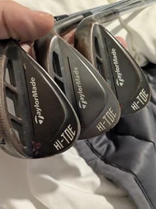 Nice Right TaylorMade Milled grind Hi-toe raw wedge set.50,54,58.dg 115 s200 - Picture 1 of 8