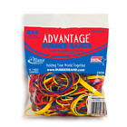 Alliance #54 Assorted Sizes Advantage Rubber Bands 2 Oz Bag of Assorted Colors