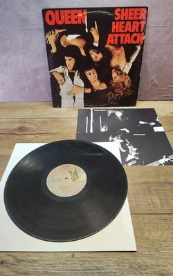 Queen – Sheer Heart Attack LP 1974 Elektra 7E-1026 CSM NM Vinyl early press - Image 1 of 4