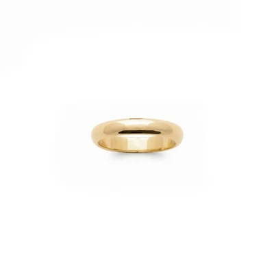 Bague alliance homme-femme  taille 60 plaqué or 750/000 (18 carats) - Photo 1/3