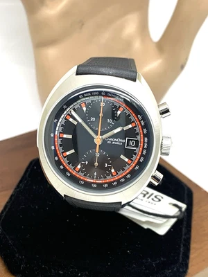 Oris Chronoris relógio masculino suíço automático 40mm edição limitada 01 673 7739 4034 - Imagem 1 de 4