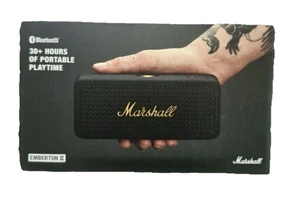 Marshall Emberton Bluetooth Wireless Lautsprecher Tragbar Wasserdicht 20+ Stunden Spielzeit - Bild 1 von 2