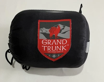 Grand Trunk Double Silk Sleep Sack Sleeping Bag Liner 100% Silk 84x68 Inches - Image 1 of 4