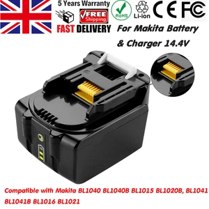 14,4V 1,5Ah per Makita batteria di ricambio agli ioni di litio BL1415 BL1440 BL1460 nuova - Foto 1 di 16