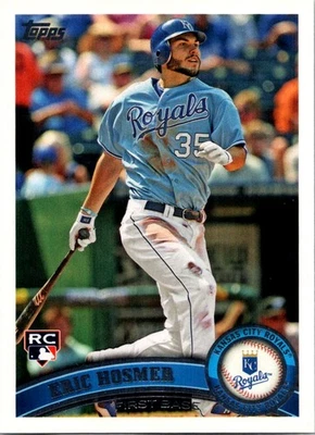2011 Topps Update Eric Hosmer Kansas City Royals #US155 - Image 1 of 2