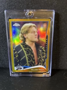 2014 WWE Topps Chrome WILLIAM REGAL ‘GOLD REFRACTOR’ #’d/50! - Bild 1 von 3