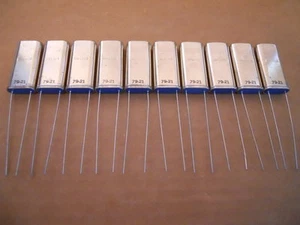 XTAL 88.120 KHz Lot of (10) Crystal Oscillators NEW RARE VINTAGE Ham Military - Picture 1 of 1