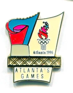 Pin caldero olímpico 1996 pin de juegos Atlanta - Imagen 1 de 1