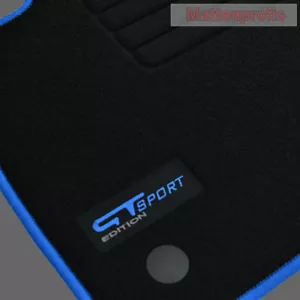 Tappetini logo MP Velluto GT per Renault Megane 4 IV Grandtour anno 11/2015 - bl - Foto 1 di 2