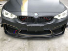 2 PCS NTC STYLE CARBON FRONT LIP SPOILER FOR GENUINE BMW F80 M3 F82 M4 ONLY