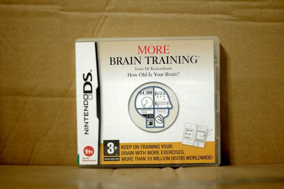MORE BRAIN TRAINING BY DR KAWASHIMA - NINTENDO DS - TESTED AND WORKING - Image 1 of 4