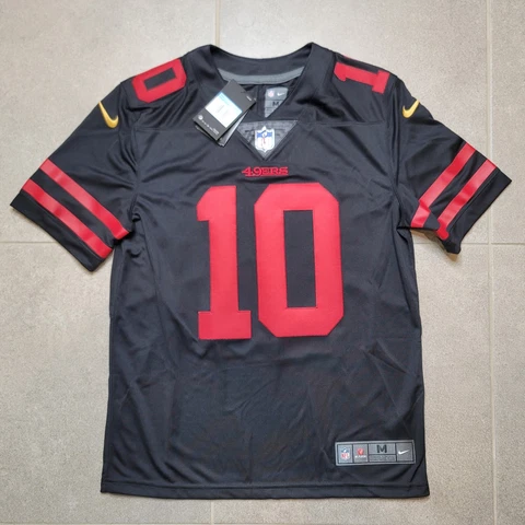 MED San Francisco 49ers Vapor Untouchable Limited Nike Black Jersey GAROPPOLO Cover
