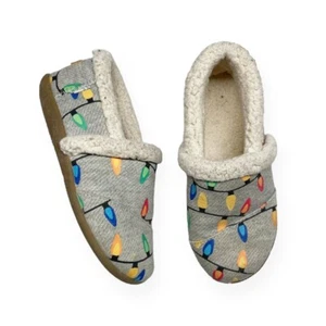Toms Glow-in-the-Dark Weihnachtsbeleuchtung Hausschuhe 13 Kleinkind Elfenbein mehrfarbig - Bild 1 von 10