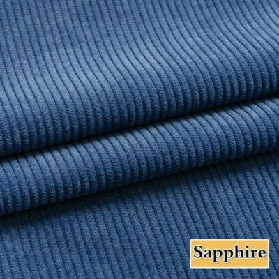 8 Wales Corduroy Fabric Plain Thick Coat Pants Sewing Materials Crafts By Metre - Image 1 of 4