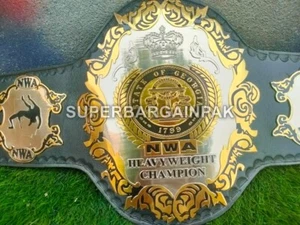NWA State of Georgia 1799 Heavyweight CHAMPION Championship Belt Adult Size - Picture 1 of 3