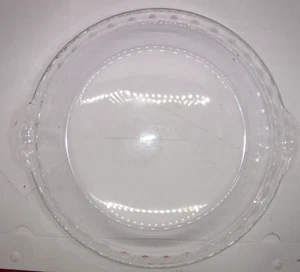 🥧 Plato para pastel de vidrio transparente Pyrex 229 - 9,5” utensilios para hornear vintage EE. UU. - Imagen 1 de 1