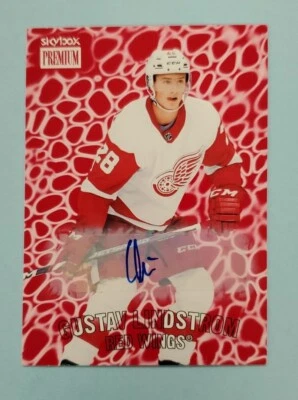 2020/21 UD Metal Universe Skybox Premium Gustav Lindstrom Auto #PP-34 Card - Image 1 of 2