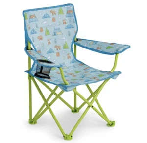 Firefly! Outdoor Gear Youth Camping Chair - Blue/Green Color, Brand New!! - Picture 1 of 6