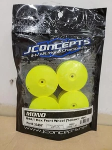 JCONCEPTS MONO B44.1 Hex Front Wheel (Yellow)-4PC 3349Y - Picture 1 of 1