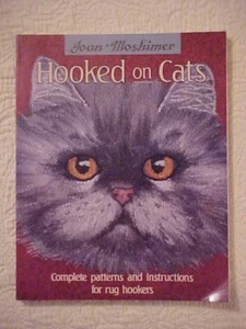 Hooked on Cats by Joan Moshiner, Patterns for Rug Hookers - Picture 1 of 3