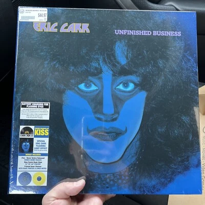 Eric Carr - Unfinished Business Deluxe Edition Box RSD 2024 Colored Vinyl - Image 1 of 2