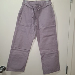 Art Class Girl Wide Leg Cargo Pants Lilac Purple Size 7 - Picture 1 of 4