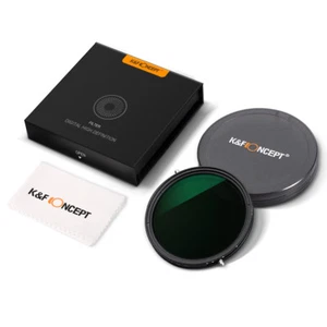 K&F Concept Variable ND+CPL CPL CPL + ND 67 mm 72 mm 77 mm 82 mm - Imagen 1 de 49