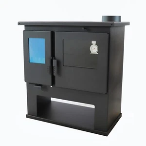 Verso CS Lite 7,7 kW Holzherd | Kaminofen mit Ofen, Kochplatte & Fach für Holz - Bild 1 von 7