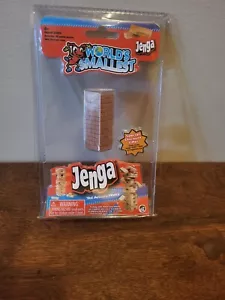 New World's Smallest JENGA Block Tower Stacking Game Under 2.5" & 39 Pieces! - Picture 1 of 1