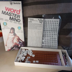 VINTAGE 1975 WORD MASTER MIND BOARD GAME COMPLETE - Picture 1 of 4