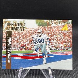 Michael Irvin 1995 Pinnacle Defining Moment GOLD